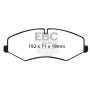 EBC Brakes DP62060 6000 Series Greenstuff Truck/SUV Brakes Disc Pads