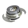 NRG Quick Release Kit Gen 3.0 - Gunmetal Body / Gunmetal Ring w/Handles