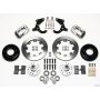 Wilwood 140-7676-P Forged Dynalite Front Kit 12.19in Polished 55-57 Chevy