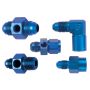 Fragola -12AN Bypass Return Inlet Fitting - Black