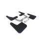Rally Armor MF77-UR-BLK/BL Black Mud Flap/Blue Logo