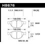 Hawk Performance HB676Z.780 Performance Ceramic Disc Brake Pad