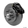 Wilwood 140-14808 Forged Dynalite Front Kit 11.5in 65-66 Chevrolet Impala w/ Factory Drum Spindle-Req 220-7699