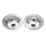 PowerStop JBR951XPR PowerStop Evolution Performance Drilled, Slotted & Plated Brake Rotor Pair