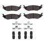 Dynamic Friction 1551-0898-01 Brake Pad Kt