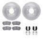 Dynamic Friction 6512-03258 Rotor Kit