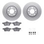 Dynamic Friction 4612-27012 Rotor Kit