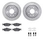 Dynamic Friction 7612-20004 Rotor Kit