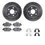 Dynamic Friction 7612-32015 Rotor Kit