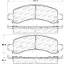Stoptech 308.09740 Street Brake Pads