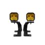 Diode Dynamics DD6658 14-19 Silverado/Sierra SS3 LED Ditch Light Kit - Yellow Pro Combo