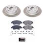 PowerStop SC2389 Semi-Coated Rotor and Low-Dust Ceramic Brake Pad Kit