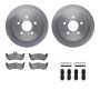 Dynamic Friction 6612-63384 Rotor Kit