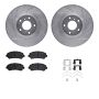 Dynamic Friction 7512-67058 Rotor Kit