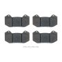 Wilwood 150-40-6712K Pad Set BP-40 6712 DP6