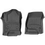 WEATHERTECH WEA449651V Black Front FloorLiner f or Vinyl Floors Chevrole