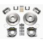 Wilwood 140-7142-P Forged Dynalite P/S Park Brake Kit Polished Big Ford 2.36in Offset Currie Blank