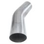 FORTLUFT 4401025 Exhaust Bend Pipe 30 Degree 2.50'' Stainless Steel
