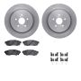 Dynamic Friction 6512-75155 Rotor Kit
