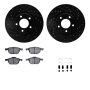 Dynamic Friction 8512-80059 Rotor Kit