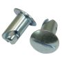 Moroso 71325 Quick Fastener - Oval Head - 5/16in x .450in - Steel - 10 Pack