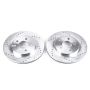 PowerStop AR8174XPR PowerStop Evolution Performance Drilled, Slotted & Plated Brake Rotor Pair
