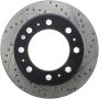 Stoptech 127.67080L Sport Drilled & Slotted Rotor - Front Right