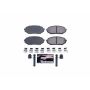 PowerStop Z23-457 PowerStop - Z23 Daily Driver Carbon-Fiber Ceramic Brake Pads with Hardware Kit