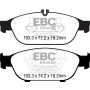EBC Brakes DP32169C Redstuff Ceramic Low Dust Brake Pads