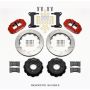 Wilwood 140-15303-R Narrow Superlite 6R Front Hat Kit 13.06 Red 63-87 C10 w/  Pro Spindles
