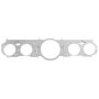 AutoMeter 7035 DASH INSERT/ADAPTER, MUSTANG 65-66, 1 X 3-3/8, 4 X 2-1/16