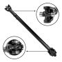 Yukon Gear & Axle ZDS9315 Yukon 97-06 Jeep Wrangler Front Driveshaft 38in Center to Center