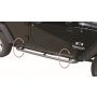 Rampage 88732 2007-2018 Jeep Wrangler(JK) Srs Side Bar Rockerguard Step - Black