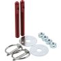 ALLSTAR PERFORMANCE ALL18481 Alum Hood Pin Kit 3/8in Red