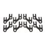 EDELBROCK EDE9609 Hardened Guideplate Kit - Chevy 348-409