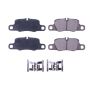 PowerStop 17-1417 PowerStop - Z17 Low-Dust Ceramic Brake Pads with Hardware