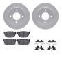 Dynamic Friction 4512-67077 Rotor Kit
