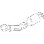 AB Catalytic 43266 Direct Fit Rear Catalytic Converter (Non. CARB Compliant)
