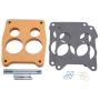 EDELBROCK EDE8726 Carburetor Spacer- 3/4in 4-Hole - Wood