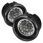 SPYDER 5015686 LED Fog Lights w/Switch - Clear