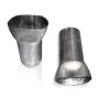 Stainless Works 2 Way Collector - 2in Inlets 3in Single Outlet