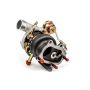 Forced Performance 2025071 Subaru STi/WRX Blue Turbo 84mm CH8 CM Turbine Hsg 18PSI TiAL MVI WG w/Oil Line