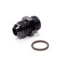 FRAGOLA FRG495103-BL #8 x 3/4-16 (#8) Radius O-Ring Fitting Black