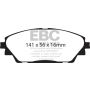 EBC Brakes DP62185 6000 Series Greenstuff Truck/SUV Brakes Disc Pads