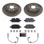 PowerStop KOE8173 OE Stock Replacement Low-Dust Ceramic Brake Pad and Rotor Kit