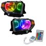 Oracle Lighting 7204-504 SMD Pre-Assembled Headlights, Dual Halo Kit, ColorSHIFT(tm) - Simple