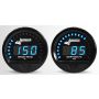 LONGACRE LON52-44660 Waterproof LED 2 Gauge Panel OP/WT
