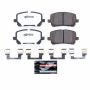 PowerStop Z26-923 PowerStop - Z26 Performance Carbon-Fiber Ceramic Brake Pads with Hardware Kit