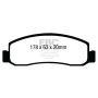 EBC Brakes ED91892 Truck/SUV Extra Duty Brake Pads