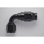 FRAGOLA FRG689008-BL Hose Fitting #8 90 Deg PTFE Black
